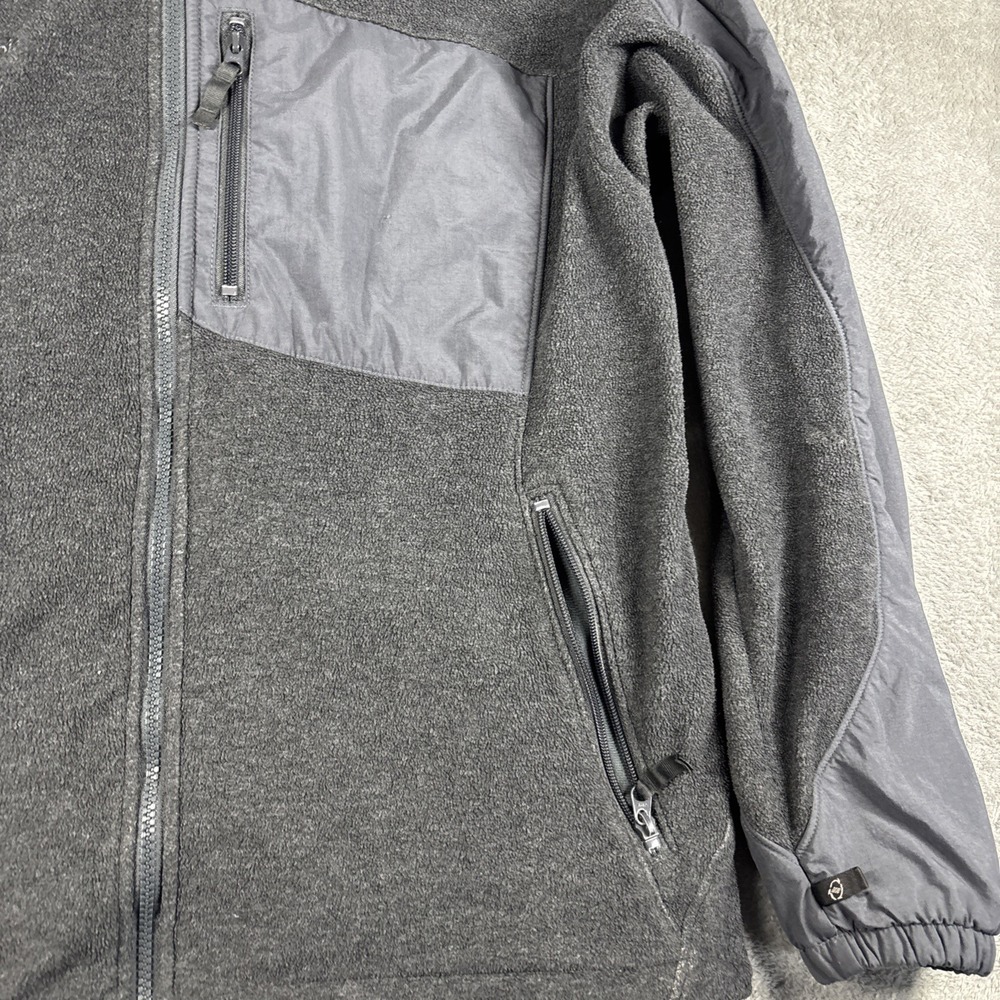 Columbia Sportswear Interchange Jacket Gray Fleece Lined Men's Size Large - Picture 4 of 13